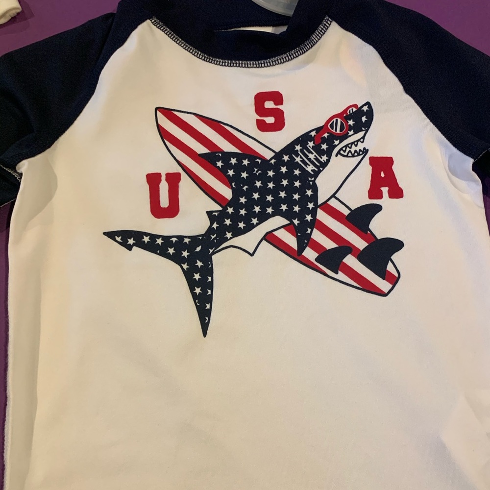 Boys swim shirt